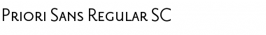 Download Priori Sans Medium Font Title Preview