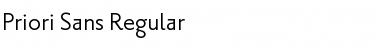 Download Priori Sans Medium Font Title Preview
