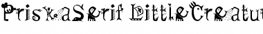 Download PriskaSerif-LittleCreatures Regular Font Title Preview