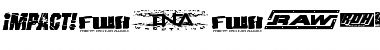 Download Pro Wrestling Logos Regular Font Title Preview