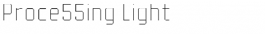 Download Proce55ing Light Font Title Preview