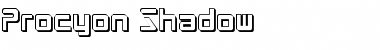 Download Procyon Shadow Shadow Font Title Preview