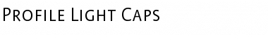 Download Profile Light Font Title Preview