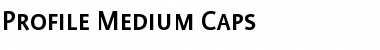 Download Profile Medium Font Title Preview