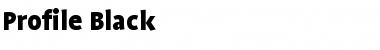 Download Profile Black Font Title Preview