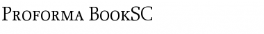 Download Proforma BookSC Font Title Preview