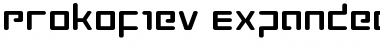 Download Prokofiev Expanded Expanded Font Title Preview