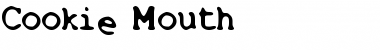Download Cookie Mouth Regular Font Title Preview