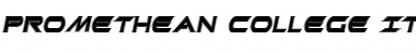 Download Promethean College Italic Italic Font Title Preview