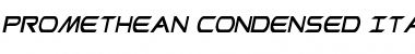 Download Promethean Condensed Italic Condensed Italic Font Title Preview