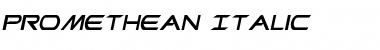 Download Promethean Italic Italic Font Title Preview