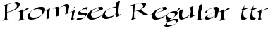 Download Promised Regular Font Title Preview