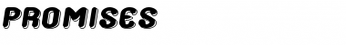 Download Promises Regular Font Title Preview