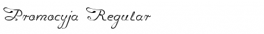 Download Promocyja Regular Font Title Preview