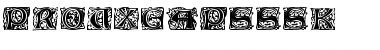 Download ProuxCapsSSK Regular Font Title Preview