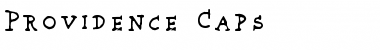 Download Providence Caps Regular Font Title Preview