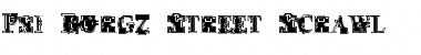 Download Psi Borgz Street Scrawl Regular Font Title Preview