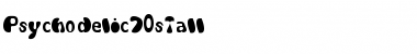 Download Psychodelic70sTall Regular Font Title Preview