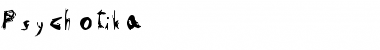 Download Psychotika Regular Font Title Preview