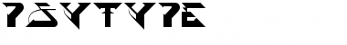 Download PsyType Regular Font Title Preview
