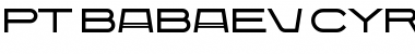 Download BabaevC Regular Font