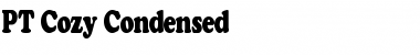 Download PT Cozy Condensed Normal Font Title Preview