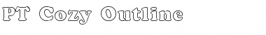 Download PT Cozy Outline Normal Font Title Preview
