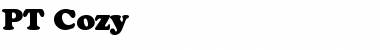 Download PT Cozy Normal Font Title Preview