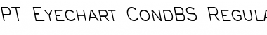 Download PT Eyechart CondBS Regular Font Title Preview