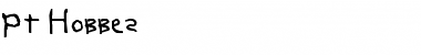 Download PT Hobbes Normal Font Title Preview