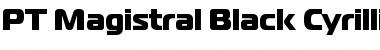 Download MagistralBlackC Regular Font Title Preview