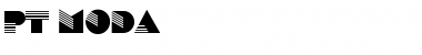 Download PT Moda Normal Font Title Preview