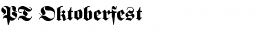 Download PT Oktoberfest Normal Font Title Preview
