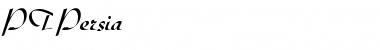 Download PT Persia Normal Font Title Preview