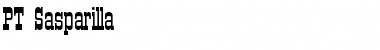 Download PT Sasparilla Normal Font Title Preview