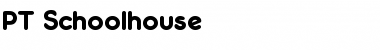 Download PT Schoolhouse Normal Font Title Preview