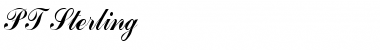 Download PT Sterling Normal Font Title Preview