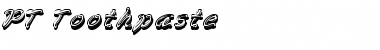 Download PT Toothpaste Normal Font Title Preview