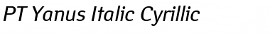 Download YanusC Italic Font