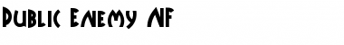Download Public Enemy NF Regular Font Title Preview