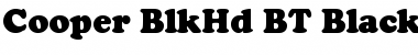 Download Cooper BlkHd BT Black Font Title Preview