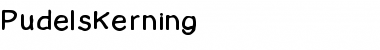 Download PudelsKerning Regular Font Title Preview