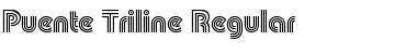 Download Puente-Triline Regular Font Title Preview
