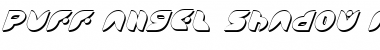 Download Puff Angel Shadow Italic Shadow Italic Font Title Preview