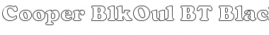 Download Cooper BlkOul BT Black Font Title Preview