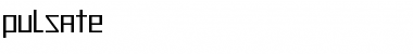 Download Pulsate Pulsate Font Title Preview
