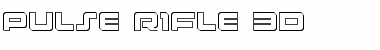Download Pulse Rifle 3D Regular Font Title Preview