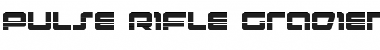 Download Pulse Rifle Gradient Regular Font Title Preview