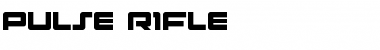 Download Pulse Rifle Regular Font Title Preview