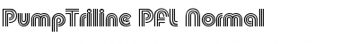 Download PumpTriline_PFL Normal Font Title Preview